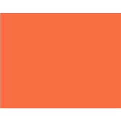 QUILL COLOURED CARDBOARD 510x635mm 210gsm Orange